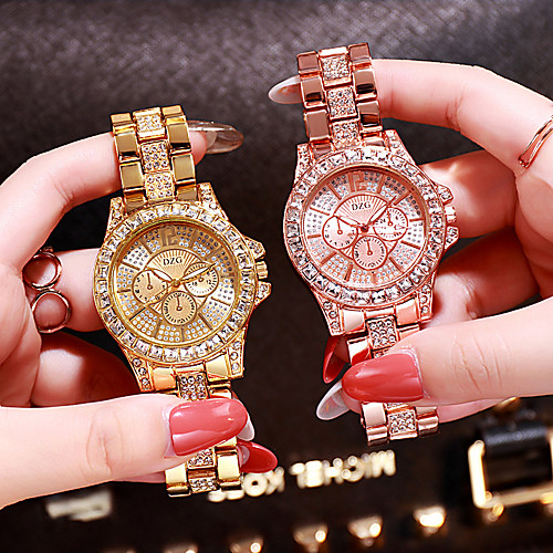 Women's Luxury Watches Diamond Watch Analog Quartz Ladies / Stainless Steel / Stainless Steel / Japanese
Women's Luxury Watches Diamond Watch Analog Quartz Ladies / Stainless Steel / Stainless Steel / Japanese
