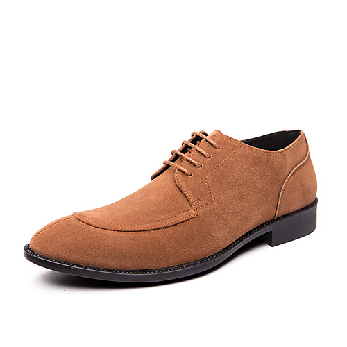 Men's Dress Shoes Suede Fall & Winter Business Oxfords Walking Shoes Non-slipping Black / Brown / Gray / Party & Evening
Men's Dress Shoes Suede Fall & Winter Business Oxfords Walking Shoes Non-slipping Black / Brown / Gray / Party & Evening