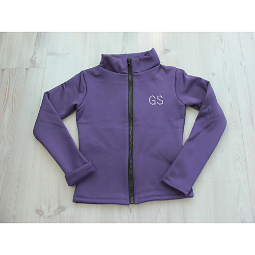Figure Skating Fleece Jacket Women's Girls' Ice Skating Jacket Black White Purple Stretchy Training Competition Skating Wear Classic Figure Skating
Figure Skating Fleece Jacket Women's Girls' Ice Skating Jacket Black White Purple Stretchy Training Competition Skating Wear Classic Figure Skating