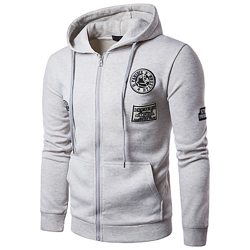 Men's Hoodie Print / Solid Colored Hooded Casual / Basic Slim Black Light gray Navy Blue US32 / UK32 / EU40 US36 / UK36 / EU44 US38 / UK38 / EU46 US42 / UK42 / EU50
Men's Hoodie Print / Solid Colored Hooded Casual / Basic Slim Black Light gray Navy Blue US32 / UK32 / EU40 US36 / UK36 / EU44 US38 / UK38 / EU46 US42 / UK42 / EU50