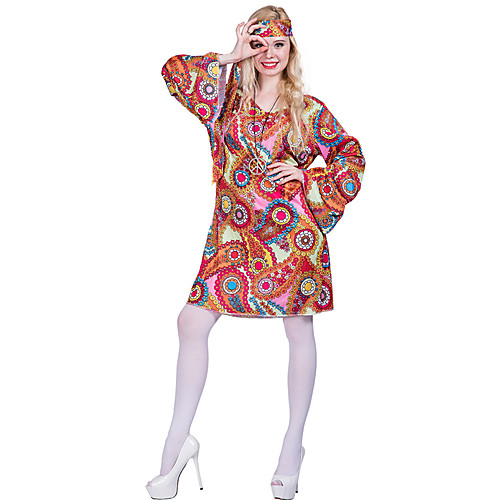 Tassel Vintage 1960s Hippie 1970s Party Costume Women's Costume Red Vintage Cosplay Long Sleeve / Floral
Tassel Vintage 1960s Hippie 1970s Party Costume Women's Costume Red Vintage Cosplay Long Sleeve / Floral
