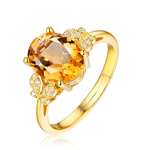 Adjustable Ring Crystal Gold 18K Gold Plated Alloy Stylish 1pc Adjustable / Women's / Daily
Adjustable Ring Crystal Gold 18K Gold Plated Alloy Stylish 1pc Adjustable / Women's / Daily