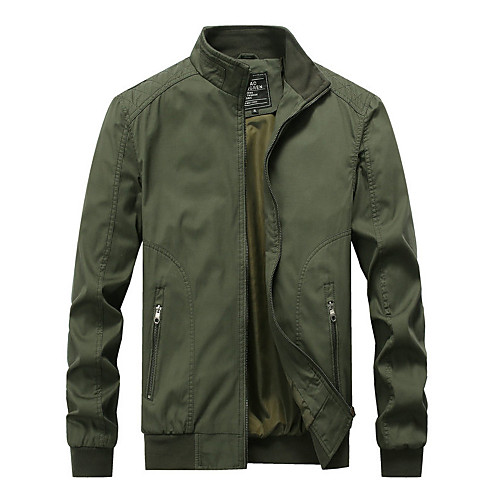 Men's Solid Colored Fall Jacket Regular Daily Long Sleeve Cotton Coat Tops Black
Men's Solid Colored Fall Jacket Regular Daily Long Sleeve Cotton Coat Tops Black
