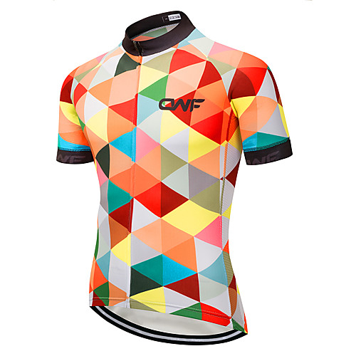 CAWANFLY Men's Short Sleeve Cycling Jersey Black Plaid / Checkered Bike Jersey Top Mountain Bike MTB Road Bike Cycling Breathable Quick Dry Back Pocket Sports Clothing Apparel / Advanced / Expert
CAWANFLY Men's Short Sleeve Cycling Jersey Black Plaid / Checkered Bike Jersey Top Mountain Bike MTB Road Bike Cycling Breathable Quick Dry Back Pocket Sports Clothing Apparel / Advanced / Expert