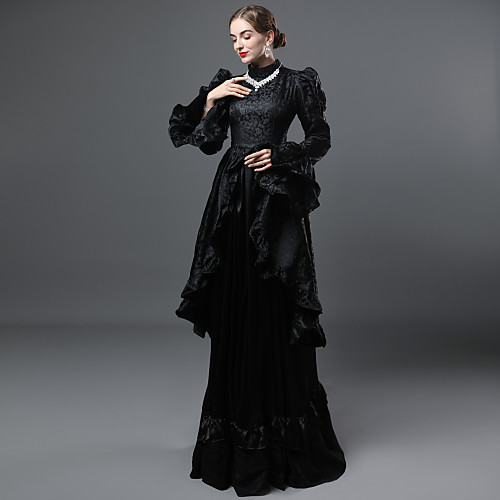 Rococo Victorian 18th Century Vacation Dress Dress Women's Lace Costume Black Vintage Cosplay Party Prom Long Sleeve Ball Gown Plus Size Customized
Rococo Victorian 18th Century Vacation Dress Dress Women's Lace Costume Black Vintage Cosplay Party Prom Long Sleeve Ball Gown Plus Size Customized