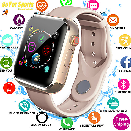 Smartwatch Digital Modern Style Sporty Silicone 30 m Water Resistant / Waterproof Heart Rate Monitor Bluetooth Digital Casual Outdoor - Black White Pink
Smartwatch Digital Modern Style Sporty Silicone 30 m Water Resistant / Waterproof Heart Rate Monitor Bluetooth Digital Casual Outdoor - Black White Pink