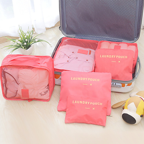 High Quality Fashion Travel Storage Bag Set For Clothes Tidy Organizer Six PCS Laundry Pouch Suitcase Packing Bags for Blanket
High Quality Fashion Travel Storage Bag Set For Clothes Tidy Organizer Six PCS Laundry Pouch Suitcase Packing Bags for Blanket
