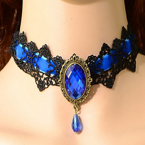 Vintage Necklace Tattoo Choker Necklace Vintage Victorian Gathic Halloween Lace Alloy For Black Cosplay Halloween Carnival Women's Costume Jewelry Fashion Jewelry
Vintage Necklace Tattoo Choker Necklace Vintage Victorian Gathic Halloween Lace Alloy For Black Cosplay Halloween Carnival Women's Costume Jewelry Fashion Jewelry