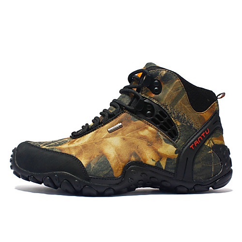 Men's Hiking Shoes Hiking Boots Waterproof Non-Skid Wear Resistance High-Top Camping / Hiking Hunting Hiking High Quality EVA Rubber Spring & Fall Summer Yellow Khaki / Climbing
Men's Hiking Shoes Hiking Boots Waterproof Non-Skid Wear Resistance High-Top Camping / Hiking Hunting Hiking High Quality EVA Rubber Spring & Fall Summer Yellow Khaki / Climbing