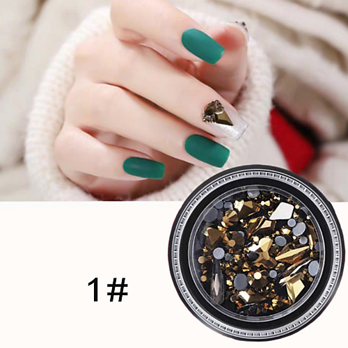 1 pcs Best Quality Rhinestone Nail Jewelry Rhinestones For Finger Nail Creative 3D nail art Manicure Pedicure Christmas / Special Occasion / Halloween Trendy / Fashion
1 pcs Best Quality Rhinestone Nail Jewelry Rhinestones For Finger Nail Creative 3D nail art Manicure Pedicure Christmas / Special Occasion / Halloween Trendy / Fashion