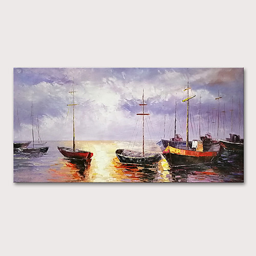 Oil Painting Hand Painted Horizontal Landscape Abstract Landscape Modern Rolled Canvas (No Frame)
Oil Painting Hand Painted Horizontal Landscape Abstract Landscape Modern Rolled Canvas (No Frame)