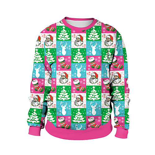 Animal Ugly Christmas Sweater / Sweatshirt Adults' Couple's Stylish Christmas Halloween Festival / Holiday Spandex Polyester Light Pink / White / Blushing Pink Couple's Easy Carnival Costumes / Top
Animal Ugly Christmas Sweater / Sweatshirt Adults' Couple's Stylish Christmas Halloween Festival / Holiday Spandex Polyester Light Pink / White / Blushing Pink Couple's Easy Carnival Costumes / Top