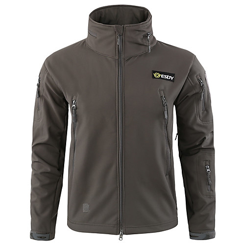 Men's Hiking Fleece Jacket Outdoor Thermal Warm Waterproof Windproof Breathable Fall Winter Spring Solid Colored Camo Coat Top Cotton Camping / Hiking Hunting Fishing Black Camouflage Blue
Men's Hiking Fleece Jacket Outdoor Thermal Warm Waterproof Windproof Breathable Fall Winter Spring Solid Colored Camo Coat Top Cotton Camping / Hiking Hunting Fishing Black Camouflage Blue