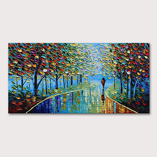 Oil Painting Hand Painted Landscape Abstract Landscape Modern Stretched Canvas With Stretched Frame
Oil Painting Hand Painted Landscape Abstract Landscape Modern Stretched Canvas With Stretched Frame