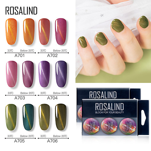 Nail Polish UV Gel 5 ml 12 pcs Color Changing / Stylish Soak off Long Lasting Causal Color Changing / Stylish Fashionable Design / Colorful
Nail Polish UV Gel 5 ml 12 pcs Color Changing / Stylish Soak off Long Lasting Causal Color Changing / Stylish Fashionable Design / Colorful