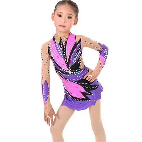 WEIDE Rhythmic Gymnastics Leotards Artistic Gymnastics Leotards Women's Girls' Leotard Spandex High Elasticity Handmade Long Sleeve Competition Ballet Dance Ice Skating Rhythmic Gymnastics Purple
WEIDE Rhythmic Gymnastics Leotards Artistic Gymnastics Leotards Women's Girls' Leotard Spandex High Elasticity Handmade Long Sleeve Competition Ballet Dance Ice Skating Rhythmic Gymnastics Purple