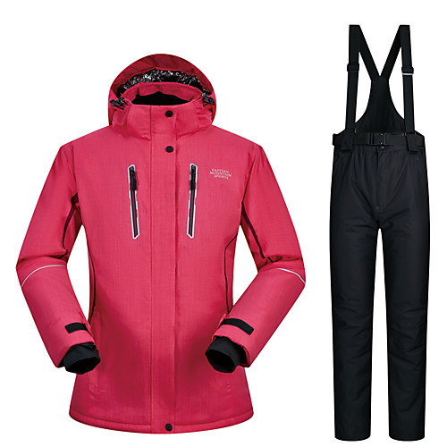 MUTUSNOW Women's Ski Jacket with Pants Skiing Snowboarding Winter Sports Waterproof Windproof Warm Polyester Clothing Suit Ski Wear
MUTUSNOW Women's Ski Jacket with Pants Skiing Snowboarding Winter Sports Waterproof Windproof Warm Polyester Clothing Suit Ski Wear