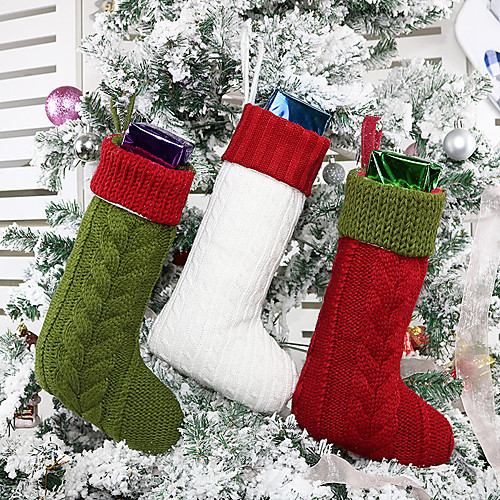 Christmas Stocking Candy Bag Christmas Supplies Knitted Medium Gift Bag Gift Bag Pendant Christmas Tree Ornaments
Christmas Stocking Candy Bag Christmas Supplies Knitted Medium Gift Bag Gift Bag Pendant Christmas Tree Ornaments