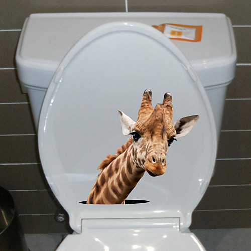 Toilet Stickers - Animal Wall Stickers Animals Living Room / Bedroom / Kitchen 2927cm
Toilet Stickers - Animal Wall Stickers Animals Living Room / Bedroom / Kitchen 2927cm