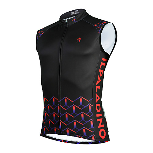 ILPALADINO Men's Sleeveless Cycling Vest Winter Fleece Black Bike UV Resistant Fleece Lining Sports Mountain Bike MTB Clothing Apparel / Micro-elastic
ILPALADINO Men's Sleeveless Cycling Vest Winter Fleece Black Bike UV Resistant Fleece Lining Sports Mountain Bike MTB Clothing Apparel / Micro-elastic
