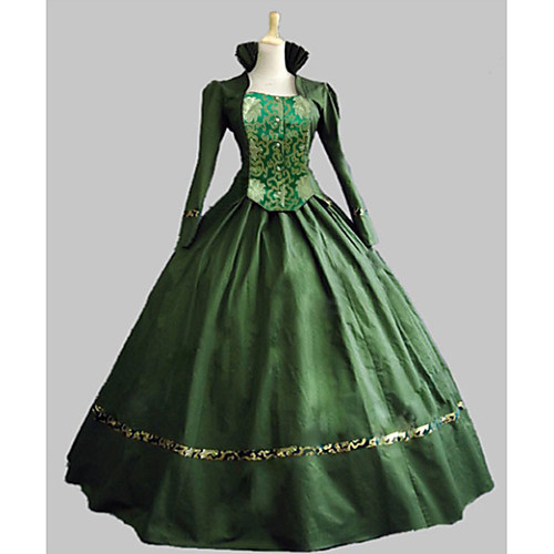 Maria Antonietta Classic Lolita Rococo Victorian 18th Century Vacation Dress Dress Party Costume Masquerade Women's Girls' Satin Costume Green Vintage Cosplay Party Prom Sleeveless Floor Length Ball
Maria Antonietta Classic Lolita Rococo Victorian 18th Century Vacation Dress Dress Party Costume Masquerade Women's Girls' Satin Costume Green Vintage Cosplay Party Prom Sleeveless Floor Length Ball