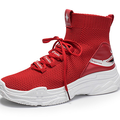 Men's Comfort Shoes Winter Daily Trainers / Athletic Shoes Running Shoes PU White / Black / Red
Men's Comfort Shoes Winter Daily Trainers / Athletic Shoes Running Shoes PU White / Black / Red