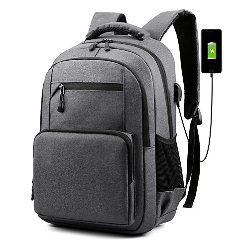 Large Capacity Polyester Zipper Commuter Backpack Solid Color Daily Black / Blue / Red
Large Capacity Polyester Zipper Commuter Backpack Solid Color Daily Black / Blue / Red