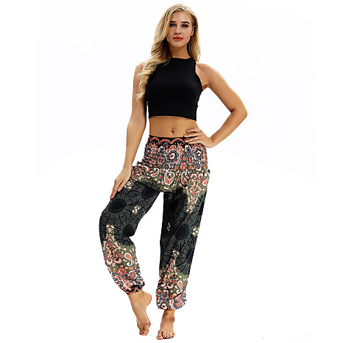 Women's Yoga Pants Side Pockets Harem Bottoms Breathable Quick Dry Black Yoga Fitness Gym Workout Sports Activewear / Casual / Athleisure
Women's Yoga Pants Side Pockets Harem Bottoms Breathable Quick Dry Black Yoga Fitness Gym Workout Sports Activewear / Casual / Athleisure