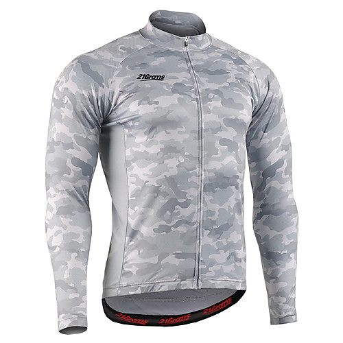 21Grams Men's Long Sleeve Cycling Jersey Winter Spandex Polyester Titanium Bike Jersey Top Mountain Bike MTB Road Bike Cycling UV Resistant Breathable Quick Dry Sports Clothing Apparel / Stretchy
21Grams Men's Long Sleeve Cycling Jersey Winter Spandex Polyester Titanium Bike Jersey Top Mountain Bike MTB Road Bike Cycling UV Resistant Breathable Quick Dry Sports Clothing Apparel / Stretchy