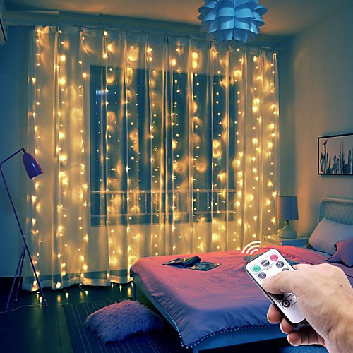3x1 3x2 3x3m LED String Lights Christmas Fairy Lights Garland Outdoor Home For Wedding Party Curtain Garden Decoration
3x1 3x2 3x3m LED String Lights Christmas Fairy Lights Garland Outdoor Home For Wedding Party Curtain Garden Decoration