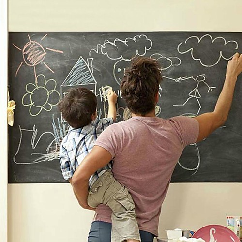 45100cm Removable Chalkboard Vinyl Wall Sticker Blackboard Decal Peel Stick Office School Supply
45100cm Removable Chalkboard Vinyl Wall Sticker Blackboard Decal Peel Stick Office School Supply