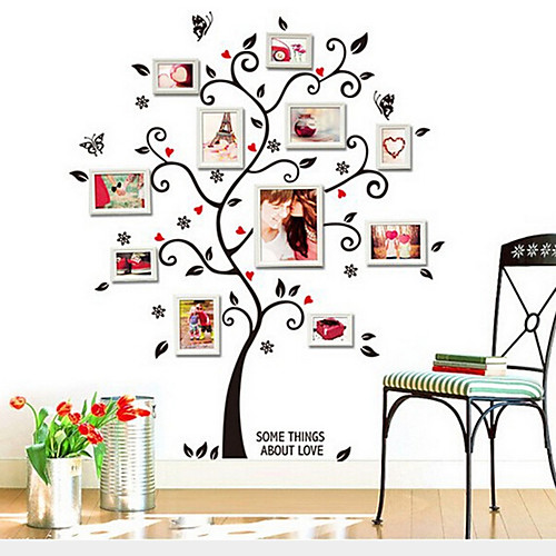 AY6031 black photo tree photo frame wall photo wall home background decoration removable sticker 6045cm 4560CM
AY6031 black photo tree photo frame wall photo wall home background decoration removable sticker 6045cm 4560CM
