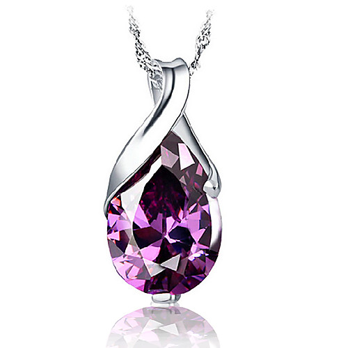 Pendant Necklace Women's Classic Garnet Classic Cute Silver 45 cm Necklace Jewelry 1pc for Daily
Pendant Necklace Women's Classic Garnet Classic Cute Silver 45 cm Necklace Jewelry 1pc for Daily
