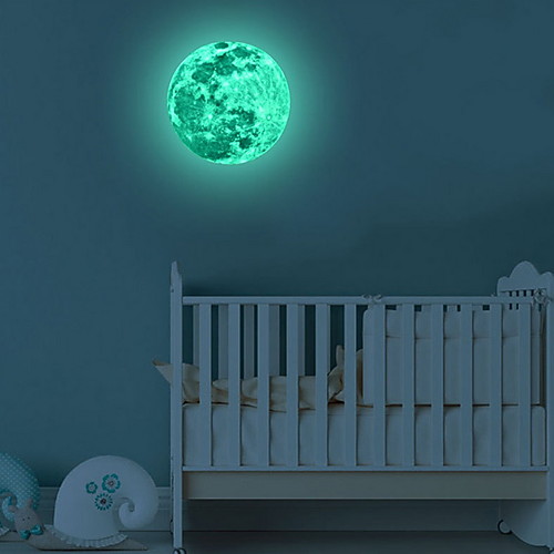 Moonlight Glow in the Dark Moon Wall Decal Sticker Decorative Removable Wall Decals Stickers for Bedroom and Children's Room
Moonlight Glow in the Dark Moon Wall Decal Sticker Decorative Removable Wall Decals Stickers for Bedroom and Children's Room