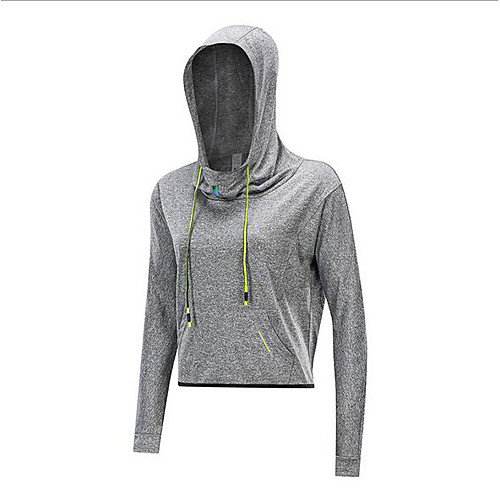 Women's Long Sleeve Hoodie Sweatshirt Streetwear Top Nylon UV Resistant Quick Dry Soft Fitness Gym Workout Running Sportswear Dark Grey Green Activewear Micro-elastic
Women's Long Sleeve Hoodie Sweatshirt Streetwear Top Nylon UV Resistant Quick Dry Soft Fitness Gym Workout Running Sportswear Dark Grey Green Activewear Micro-elastic