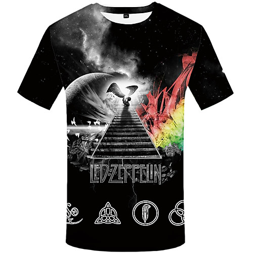 Men's Plus Size Geometric 3D Print T-shirt Street chic Daily Round Neck Black / Summer / Short Sleeve
Men's Plus Size Geometric 3D Print T-shirt Street chic Daily Round Neck Black / Summer / Short Sleeve