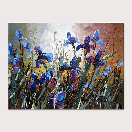 Oil Painting Hand Painted Horizontal Abstract Floral / Botanical Modern Rolled Canvas (No Frame)
Oil Painting Hand Painted Horizontal Abstract Floral / Botanical Modern Rolled Canvas (No Frame)