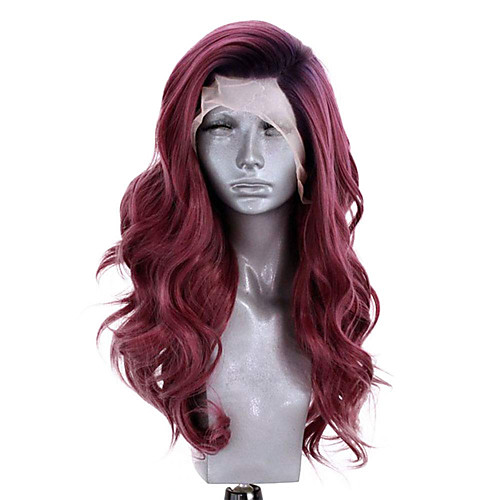 Synthetic Lace Front Wig Wavy Side Part Lace Front Wig Long Black / Red Synthetic Hair 18-26 inch Women's Adjustable Heat Resistant Party Ombre
Synthetic Lace Front Wig Wavy Side Part Lace Front Wig Long Black / Red Synthetic Hair 18-26 inch Women's Adjustable Heat Resistant Party Ombre