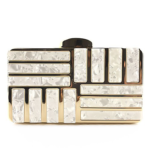 Women's Bags PU Leather Acrylic Evening Bag Beading Embroidery Solid Color Party Event / Party Going out Wedding Bags Handbags Wine White Purple Almond
Women's Bags PU Leather Acrylic Evening Bag Beading Embroidery Solid Color Party Event / Party Going out Wedding Bags Handbags Wine White Purple Almond
