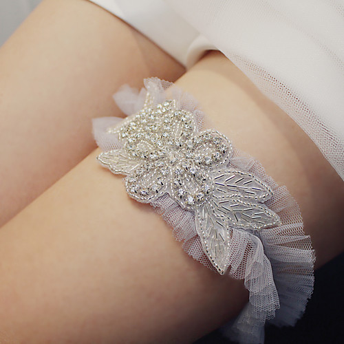 Chinlon / Metal Wedding / Simple Style Wedding Garter With Ruching Garters Wedding Party
Chinlon / Metal Wedding / Simple Style Wedding Garter With Ruching Garters Wedding Party