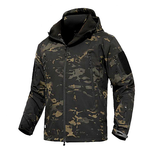 Men's Hunting Jacket Outdoor Thermal / Warm Windproof Comfortable Protective Spring Fall Winter Camo Terylene Camouflage
Men's Hunting Jacket Outdoor Thermal / Warm Windproof Comfortable Protective Spring Fall Winter Camo Terylene Camouflage