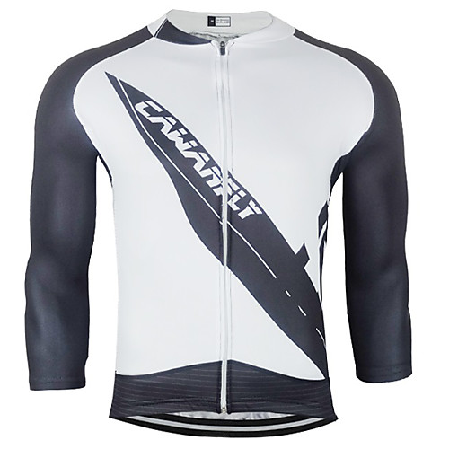 CAWANFLY Men's Long Sleeve Cycling Jersey Winter Black / White Geometic Bike Jersey Padded Shorts / Chamois Top Mountain Bike MTB Road Bike Cycling Breathable Quick Dry Back Pocket Sports Clothing
CAWANFLY Men's Long Sleeve Cycling Jersey Winter Black / White Geometic Bike Jersey Padded Shorts / Chamois Top Mountain Bike MTB Road Bike Cycling Breathable Quick Dry Back Pocket Sports Clothing