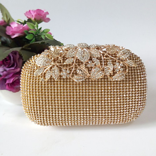Women's Bags Crystal / Rhinestone Evening Bag Zipper Party Event / Party Wedding Bags Black Red Gold Silver
Women's Bags Crystal / Rhinestone Evening Bag Zipper Party Event / Party Wedding Bags Black Red Gold Silver