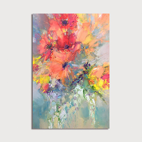 Oil Painting Hand Painted Vertical Floral / Botanical Modern Stretched Canvas
Oil Painting Hand Painted Vertical Floral / Botanical Modern Stretched Canvas