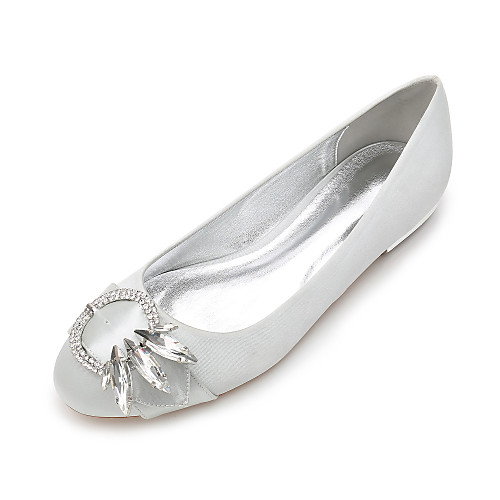 Women's Wedding Shoes Flat Heel Round Toe Classic Sweet Wedding Party & Evening Satin Rhinestone Crystal Solid Colored White Black Purple
Women's Wedding Shoes Flat Heel Round Toe Classic Sweet Wedding Party & Evening Satin Rhinestone Crystal Solid Colored White Black Purple