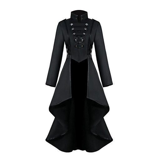 Women's Solid Colored Fall & Winter Coat Long Daily Long Sleeve Polyester Coat Tops Black
Women's Solid Colored Fall & Winter Coat Long Daily Long Sleeve Polyester Coat Tops Black