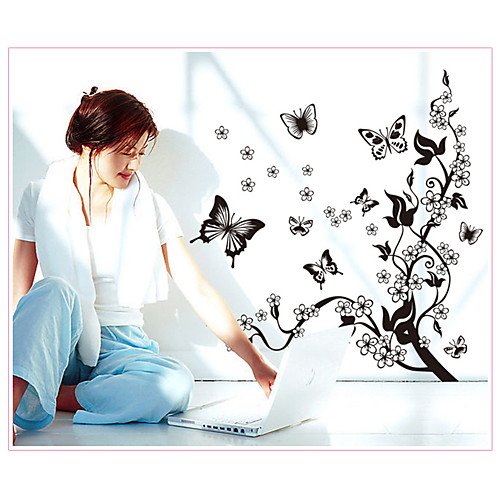 AY7005 crazy dance butterfly flying flower vine butterfly home background decoration removable sticker 5070 CM
AY7005 crazy dance butterfly flying flower vine butterfly home background decoration removable sticker 5070 CM