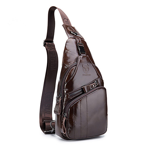 Men's Zipper Cowhide Sling Shoulder Bag Animal Black / Yellow / Coffee
Men's Zipper Cowhide Sling Shoulder Bag Animal Black / Yellow / Coffee