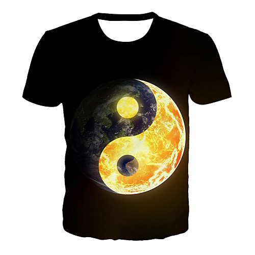 Men's Plus Size Color Block 3D Print T-shirt Basic Exaggerated Daily Club Round Neck Black / Summer / Short Sleeve
Men's Plus Size Color Block 3D Print T-shirt Basic Exaggerated Daily Club Round Neck Black / Summer / Short Sleeve