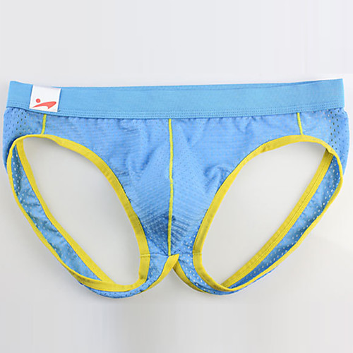 Men's Mesh G-string Underwear - Normal 1 Piece Mid Waist Black Yellow Blue S M L
Men's Mesh G-string Underwear - Normal 1 Piece Mid Waist Black Yellow Blue S M L